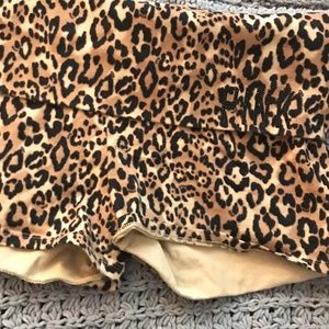 Pink Leopard Yoga Shorts